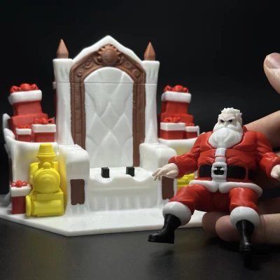 Ngai Vàng Ông Già Noel Giáng Sinh (Chia Theo Từng Phần)