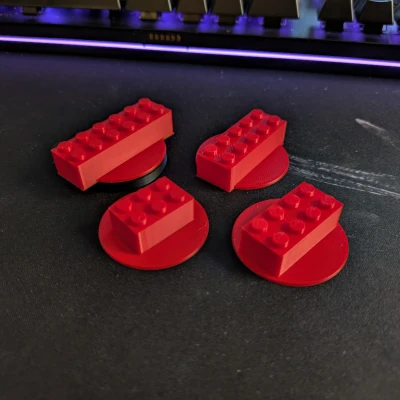 Đế Xe Đụng Xe Dập Tắt Tương Thích Lego