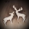 Cặp Hươu/Nai Cách Điệu / Stylized Deer & Doe - Thumbnail 1