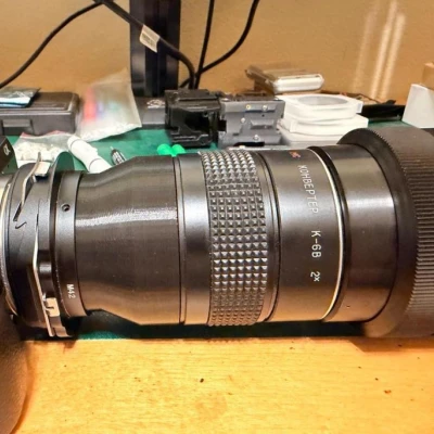 Adapter chuyển đổi M42 sang Kiev 88 (Bayonet V / Байонет В)