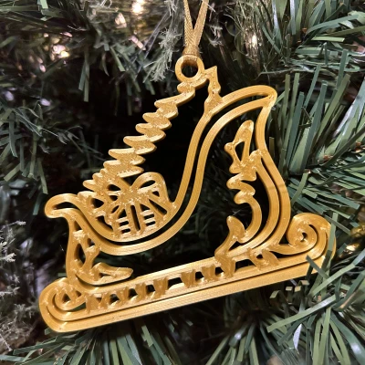 Mô hình Xe Trượt Tuyết Giáng Sinh