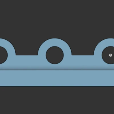 Cần gạt 5 lỗ cho lưới tản nhiệt Isuzu Trooper 1995