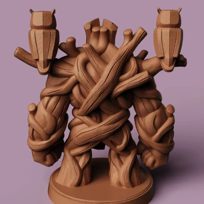 Nordic Treant Forest Guardian | Mô Hình RPG Fantasy