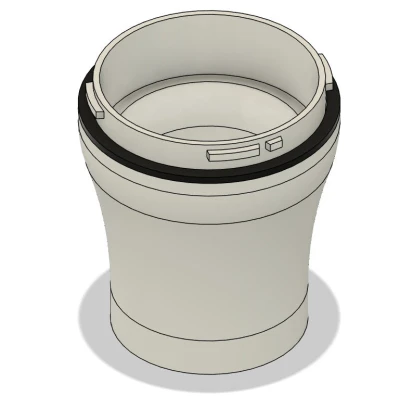 Adapter ống AirMini với HumidX cho Mặt nạ Resmed AirFit