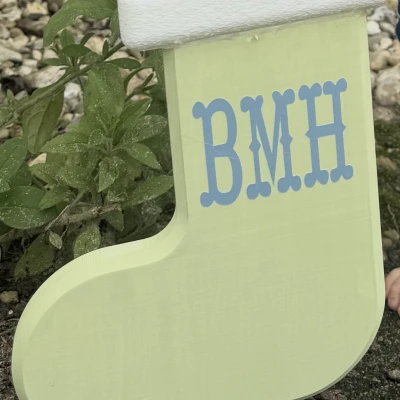 Phụ Kiện Trang Trí Sân Vườn Hình Vớ Giáng Sinh