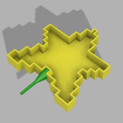 Móc Ngôi Sao Siêu Cấp Mario Trang Trí Cây Thông Noel