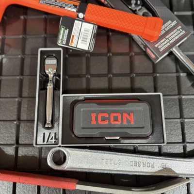 Khay Lưới Đựng Bộ Cờ Lê Flex Đầu Khóa ICON (Meme Tool)