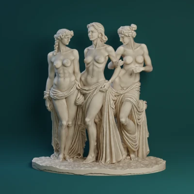 Tượng "Turbulence"