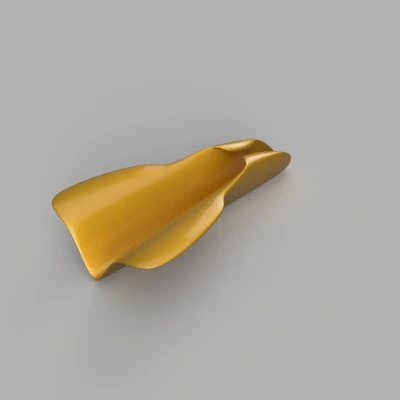 Tác Phẩm Điêu Khắc Máy Bay Giấy Nghệ Thuật – File STL In 3D