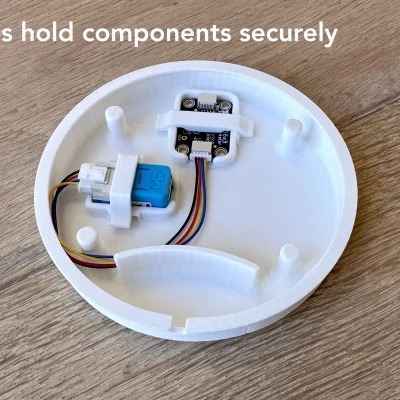 Vỏ Đọc Đồng Hồ Gas ESPHome