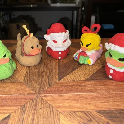 Vịt Giáng Sinh Grinch (bản sao vịt Tubbz)