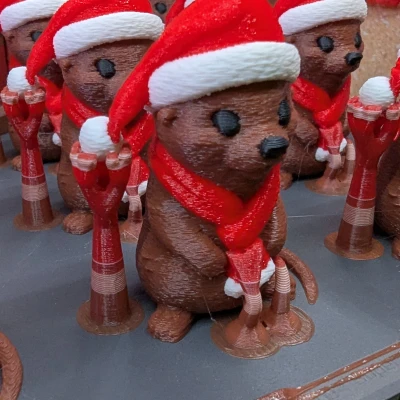 Chú Rái Cá Giáng Sinh Dễ Thương