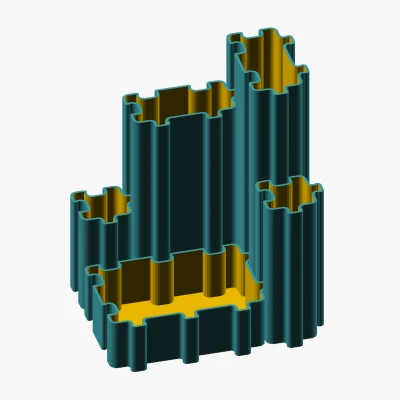 Hàng trăm Khay Đựng Đồ Văn Phòng Kiểu Ghép Hình