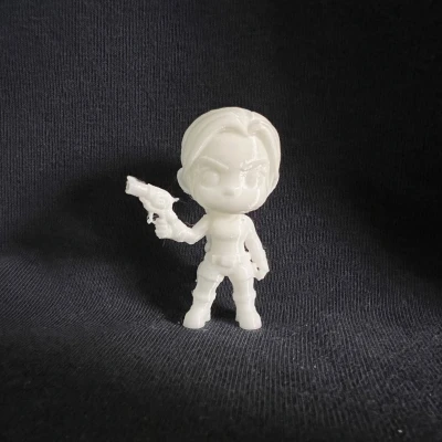 Mô hình Chibi Lara Croft 3D