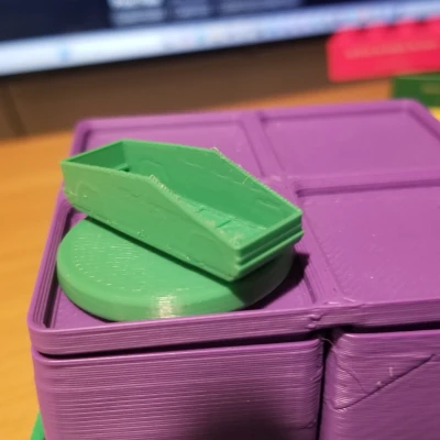 Xe Rác Crash Derby Cybertruck - Hộp Đựng Gridfinity Tỷ Lệ 1:6-7'