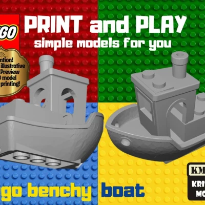 Mô hình thuyền Lego Benchy