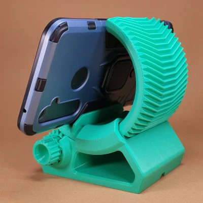 Giá đỡ điện thoại có bánh răng 2