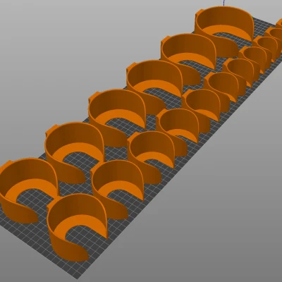 Kệ giữ chai Multiboard đáy hở nhiều kích cỡ