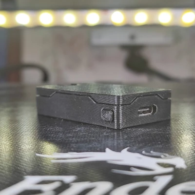 Hộp/Vỏ Case | WLED | ESP8266 | USB C | Nút Bấm