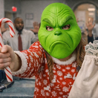 Mặt Nạ Grinch - In 3D Độc Đáo Cho Mùa Lễ Hội