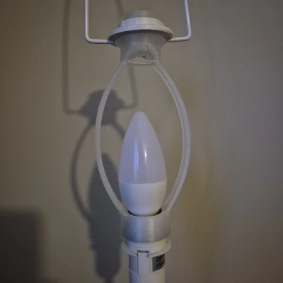 Phần Nới Dài Chiều Cao Chao Đèn E14