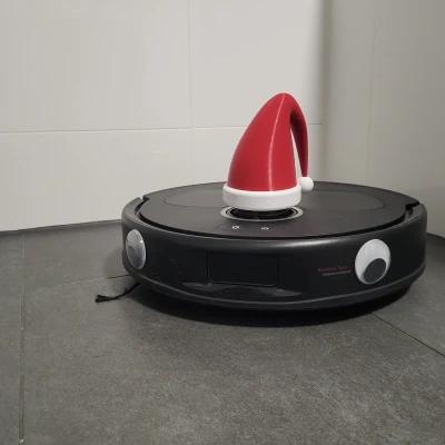Mũ Giáng Sinh Cho Robot Hút Bụi