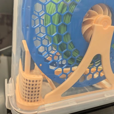 Hộp Chứa Chất Hút Ẩm và Ẩm Kế cho Hộp Đựng Ngũ Cốc Shigeer