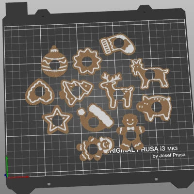 Dấu Ly Rượu Hình Bánh Gừng