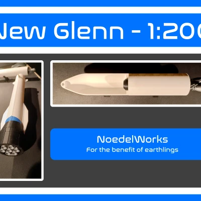 NoedelWorks – Tên Lửa New Glenn (Tỷ lệ 1:200)