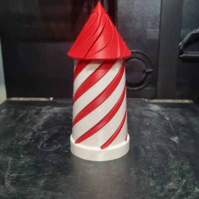 Đồ Chơi Fidget Hình Tên Lửa Pháo Hoa Xoắn Ốc