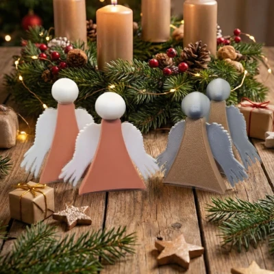 Chân Đế Thiên Thần Mùa Vọng - Trang Trí Lễ Hội Tinh Tế