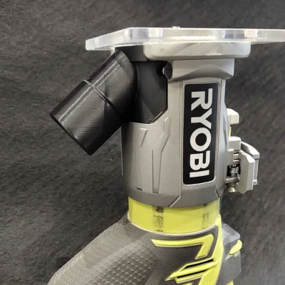 Cổng hứng bụi cho máy phay Ryobi