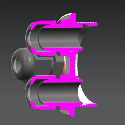 Adapter PG36 Chuyển Đổi Sang 4 Đầu Nối Cáp PG9
