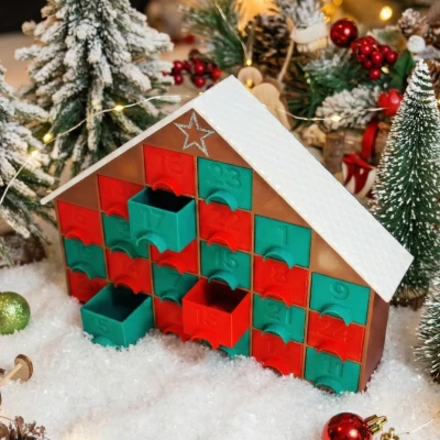 Nhà Lịch Vạn Niên In 3D Có Ngăn Kéo