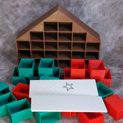 Nhà Lịch Vạn Niên In 3D Có Ngăn Kéo