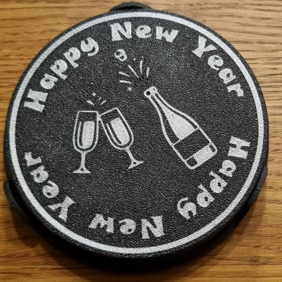 Bộ Ly Tách Đón Năm Mới + Đế Đựng