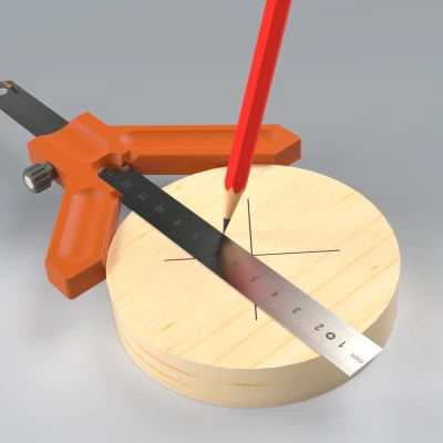 Thước Căn Tâm – Dụng Cụ Tìm Tâm Đường Kính Tròn