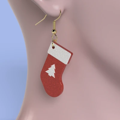 Bông Tai Vớ Giáng Sinh