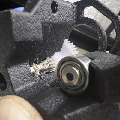 WWBMG WristWatch extruder cho IDGA với ngàm Sherpa Mini và con lăn trơn hotrod