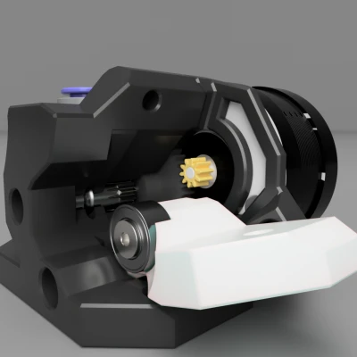 WWBMG WristWatch extruder cho IDGA với ngàm Sherpa Mini và con lăn trơn hotrod