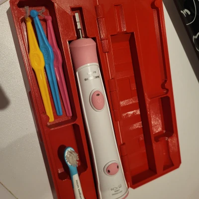 Hộp Đựng Bàn Chải Philips Sonicare Cho Bé Có Khóa Nam Châm