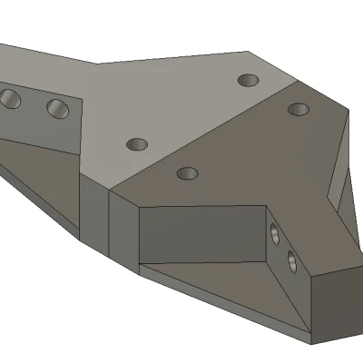 Giá đỡ cuộn chỉ gắn hông Sovol SV08 - Bản dựng lại (Tệp STEP được xây dựng lại)