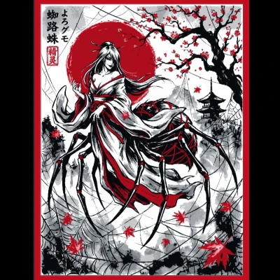 Spiderwoman / Yorogumo Hueforge