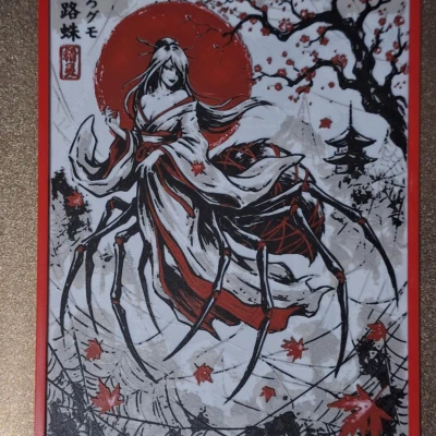 Spiderwoman / Yorogumo Hueforge