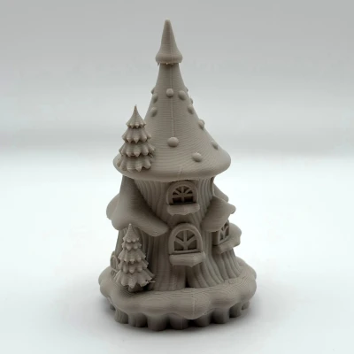 Nhà Cỏ Sương Lạnh - Ngôi Nhà Tiên Mùa Đông 3D