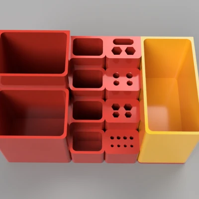 Hộp Sắp Xếp Đồ Dùng Văn Phòng/Dụng Cụ Trên Bàn