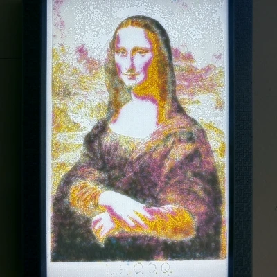 Mô hình L.H.O.O.Q. của Marcel Duchamp