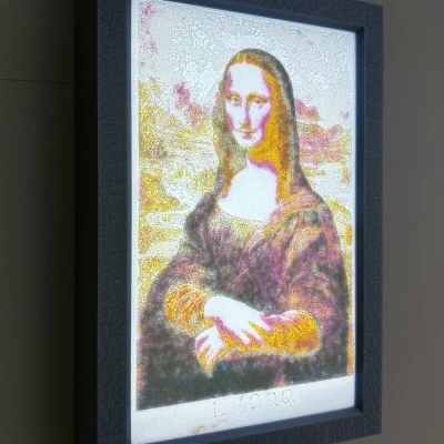 Mô hình L.H.O.O.Q. của Marcel Duchamp