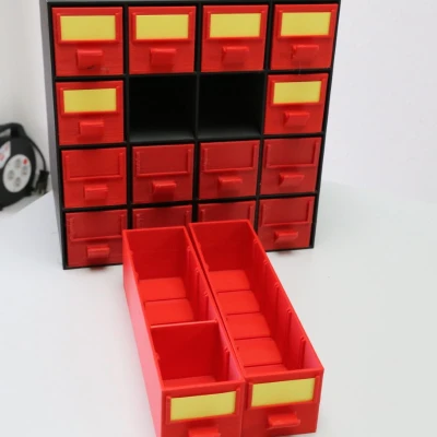 Hộp 16 ngăn đựng ốc vít, linh kiện nhỏ