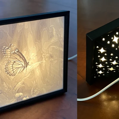 Khung Ảnh Lithophane Đẹp Mắt